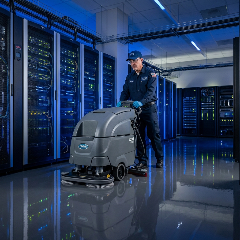 IT Server Room Data Center Deep Cleaning